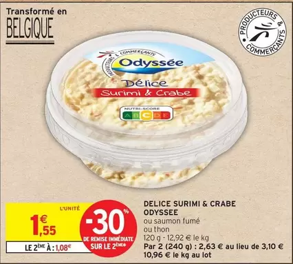 Odyssée - Delice Surimi & Crabe