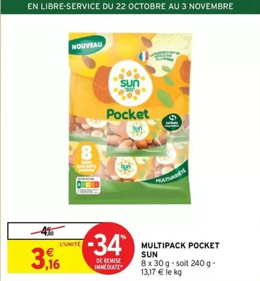 Sun - Multipack Pocket