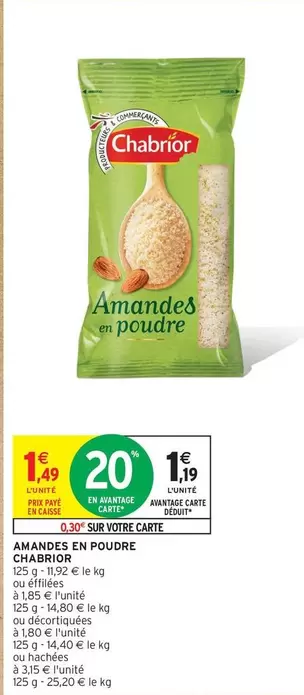 Chabrior - Amandes En Poudre