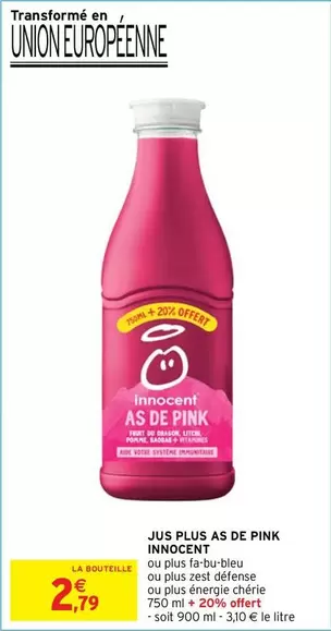 Innocent - Jus Plus As De Pink