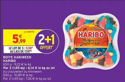 Haribo - Boite Hariween