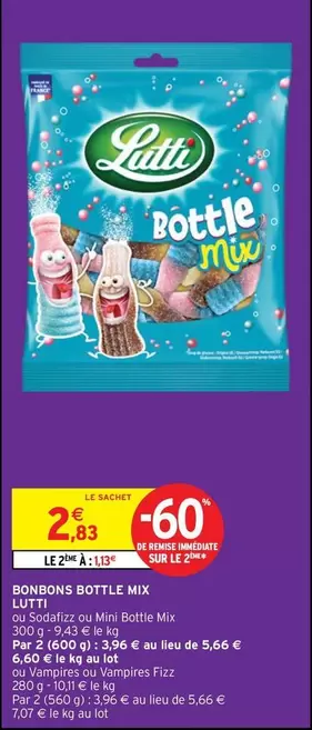 Lutti - Bonbons Bottle Mix