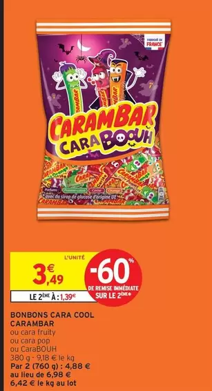 Carambar - Bonbons Cara Cool