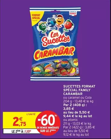 Carambar - Sucettes Format Special Family