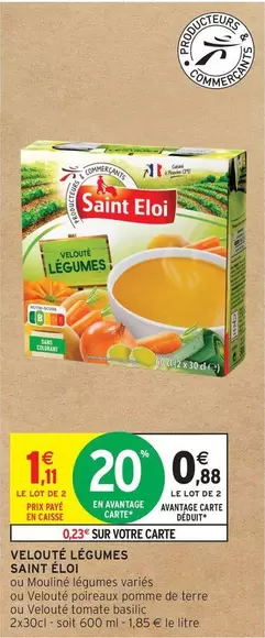 Saint Eloi - Velouté Légumes