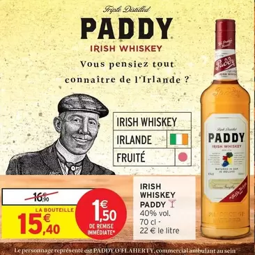 paddy - irish whiskey