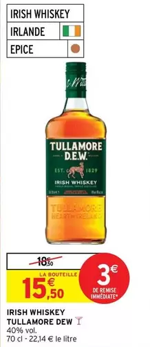 Tullamore Dew - Irish Whiskey