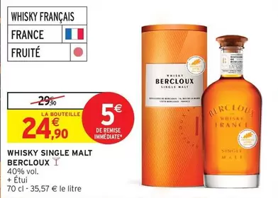 Bercloux - Whisky Single Malt