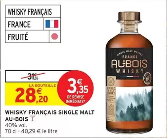 Au Bois - Whisky Français Single Malt