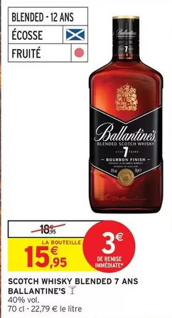 Ballantine's - Scotch Whisky Blended 7 Ans