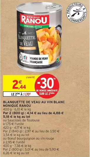 Monique Ranou - Blanquette De Veau Au Vin Blanc