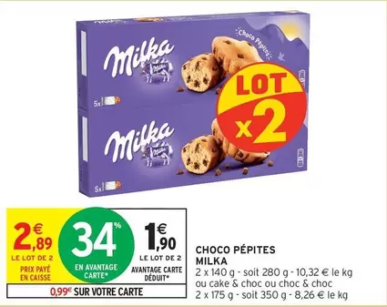 Milka - Choco Pépites