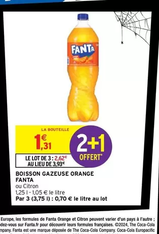 Fanta - Boisson Gazeuse Orange