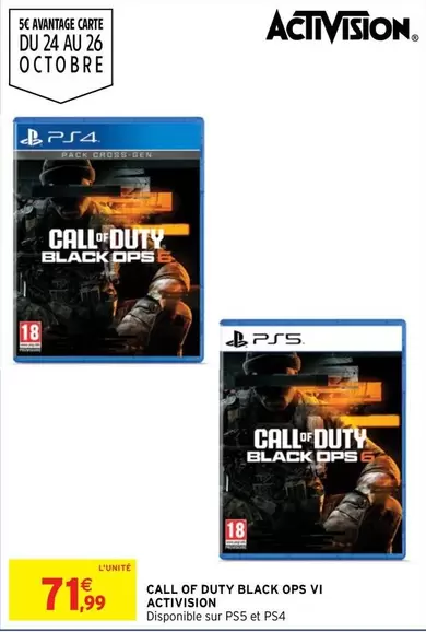 Call Of Duty Black Ops Vi Activision