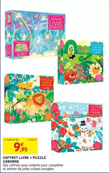 Usborne - Coffret Livre + Puzzle