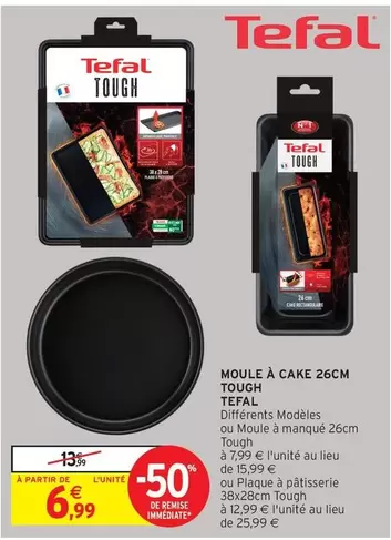 Tefal - Moule À Cake 26cm Tough