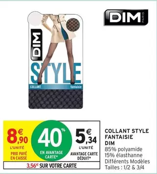 Dim - Collant Style Fantaisie