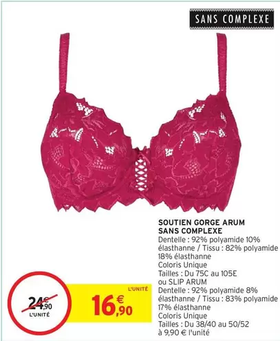 Sans Complexe - Soutien Gorge Arum