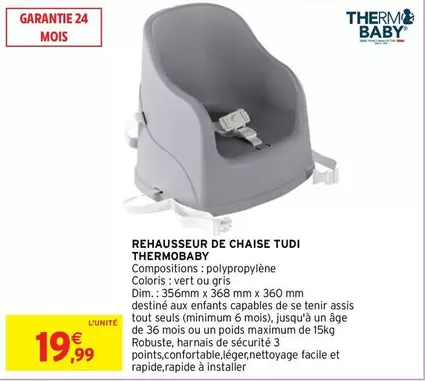 Dim - Rehausseur De Chaise Tudi