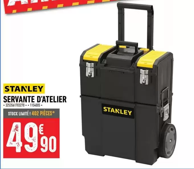 Stanley - Servante D'atelier offre à 49,9€ sur Batkor