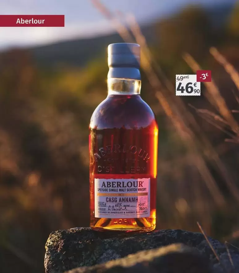 Aberlour - Casg Annamh  offre à 46,9€ sur Le Comptoir irlandais