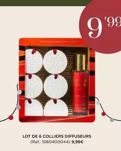 Lot De 6 Colliers Diffuseurs offre à 9,99€ sur Muy Mucho