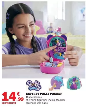 Polly Pocket - Coffret offre à 14,99€ sur Super U