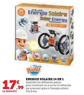 Bulk - Energie Solaire 14 En 1 offre à 17,99€ sur Super U