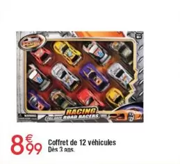 Coffret De 12 Véhicules offre à 8,99€ sur Cora