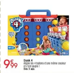 U - Dunk 4 offre à 9,99€ sur Cora