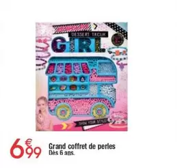 Grand Coffret De Perles offre à 6,99€ sur Cora