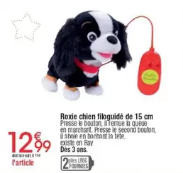 Roxie Chien Filoguide De 15 Cm offre à 12,99€ sur Cora