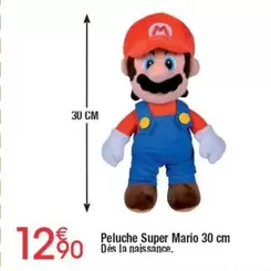 Peluche Super Mario 30 Cm offre à 12,9€ sur Cora