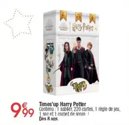 Times'up Harry Potter offre à 9,99€ sur Cora