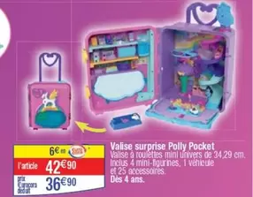 Polly Pocket - Valise Surprise offre à 36,9€ sur Cora