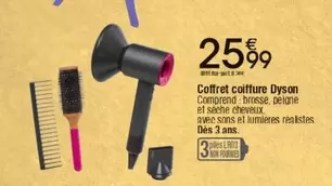 Dyson - Coffret Coiffure offre à 25,99€ sur Cora