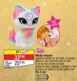 Envie - Mistie Secrets offre à 25,9€ sur Cora