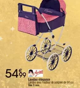 Landau Élégance offre à 54,99€ sur Cora