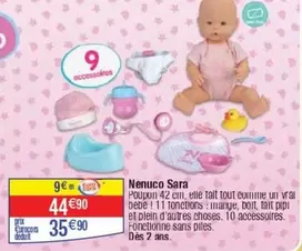 Vrai - Nenuco Sara offre à 44,9€ sur Cora