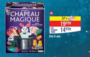 Mattel - Chapeau Magique offre à 19,99€ sur Cora