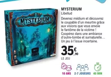 Libellud - Mysterium offre à 35,9€ sur E.Leclerc Espace Culturel