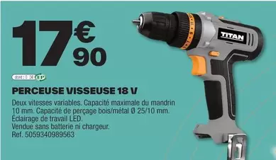 Perceuse Visseuse 18 V