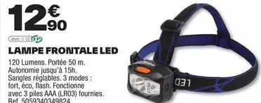 Flash - Lampe Frontale Led