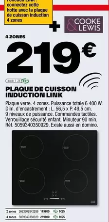 Dim - Plaque De Cuisson Induction Link