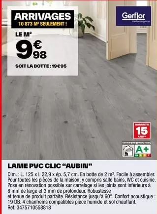 Gerflor - Laime Pvc Clic "aubin"