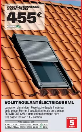 Volet Roulant Électrique Smil