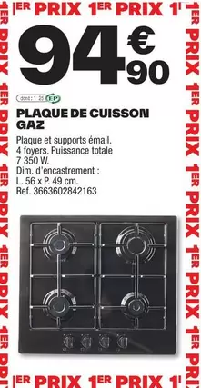 Plaque De Cuisson Gaz