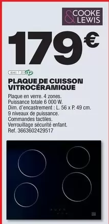 Dim - Plaque De Cuisson Vitroceramique