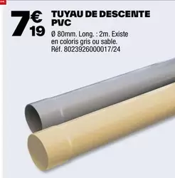 Tuyau De Descente Pvc