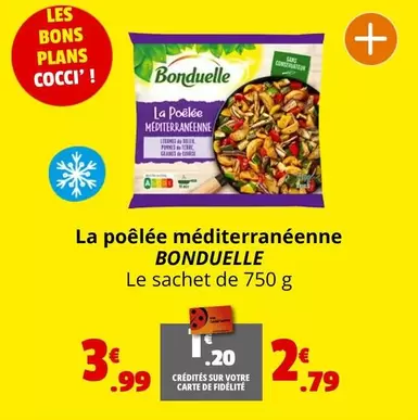 Bonduelle - La Poêlée Méditerranéenne offre à 3,99€ sur Coccinelle Express